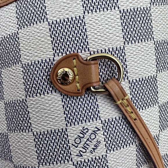 Louis Vuitton never full MM Damier Azur - Picture 7 of 15